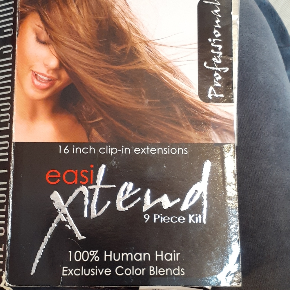 EASI XTEND 100% human hair extensions